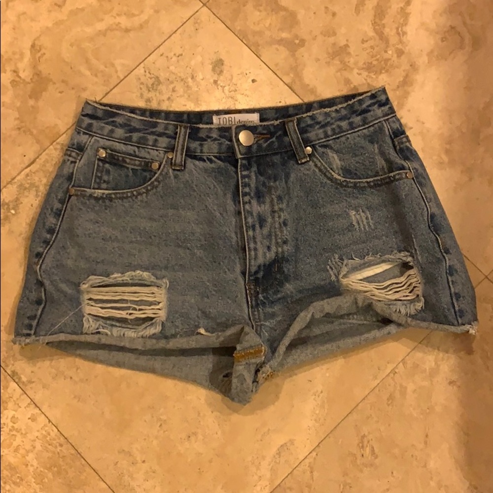 REDUCED - SELL BY 6/17 Jean shorts high waisted